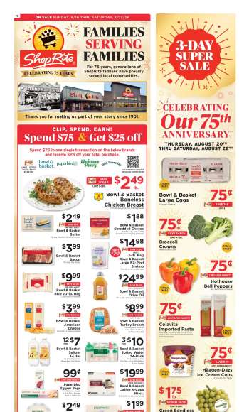 ShopRite Flyer - 08/16/2026 - 08/22/2026.