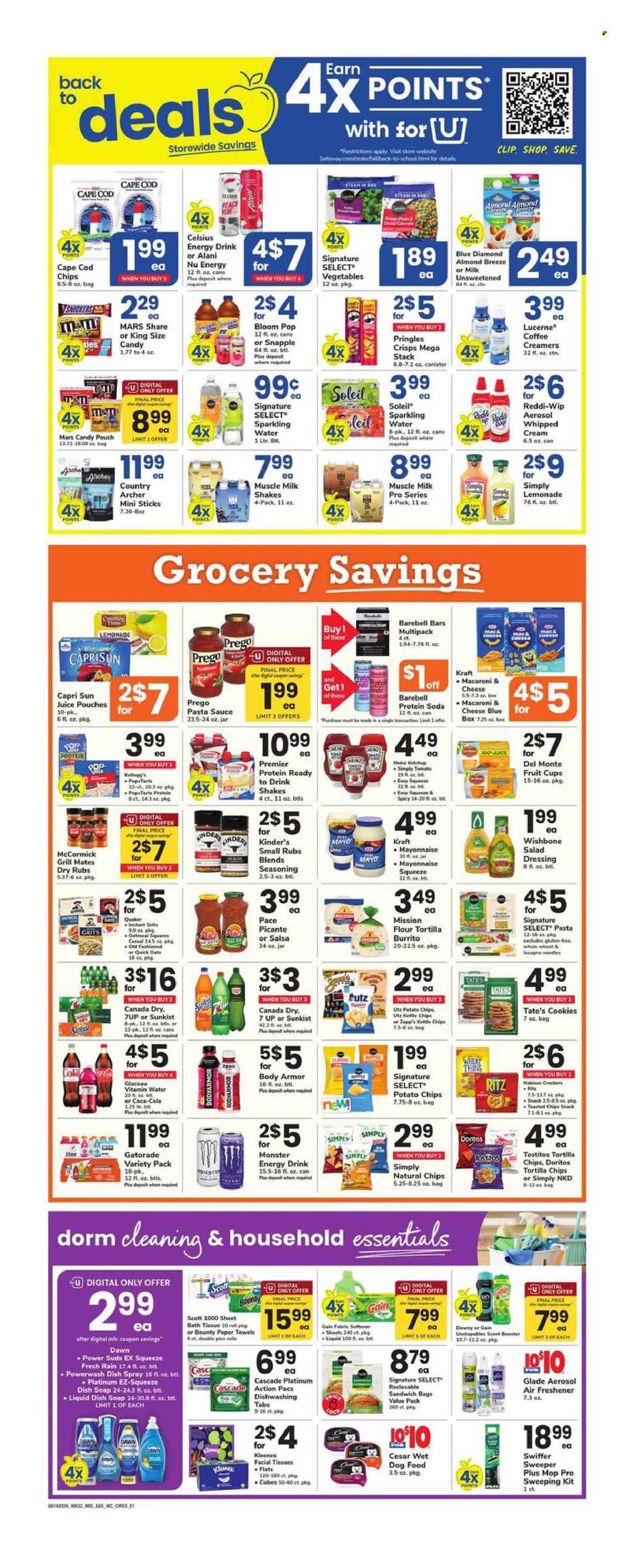 Safeway ad - 08/14/2026 - 08/20/2026. Page 3