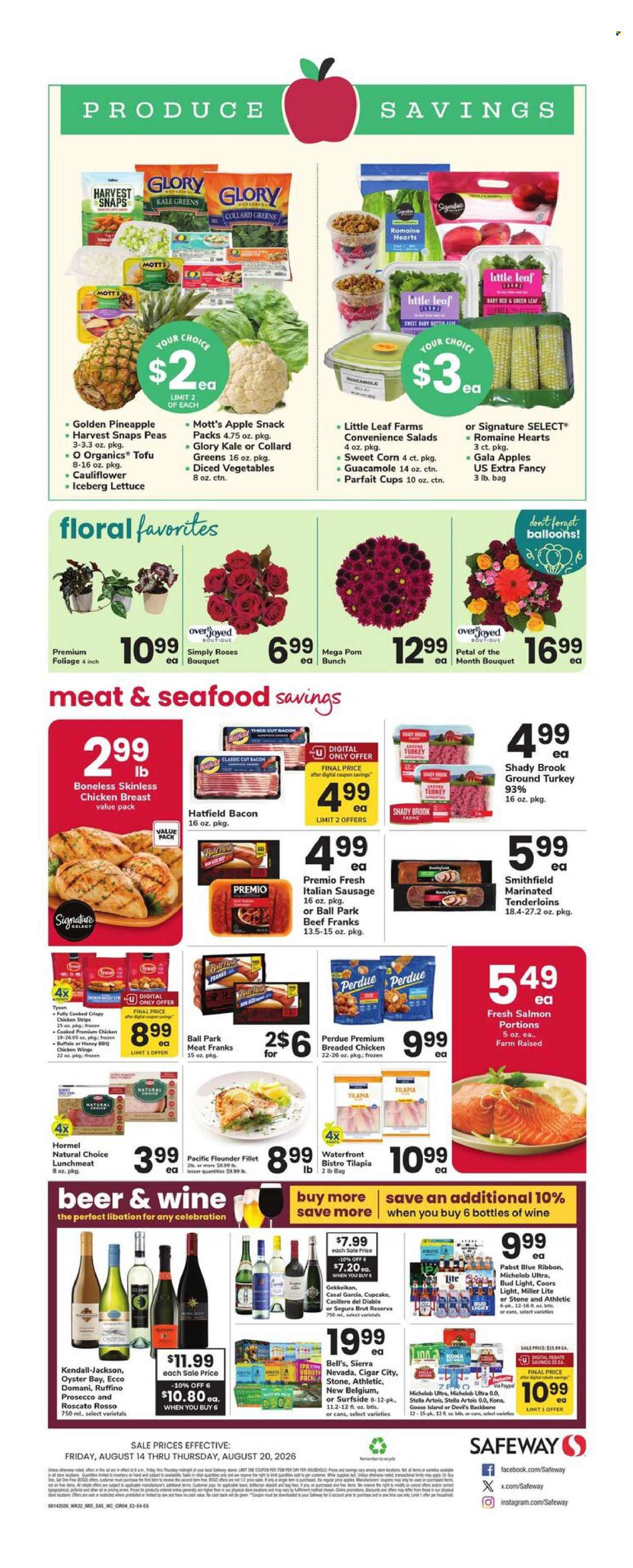 Safeway ad - 08/14/2026 - 08/20/2026. Page 4