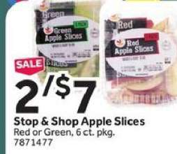 Stop & Shop Apple Slices
