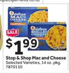 Stop & Shop Mac and Cheese