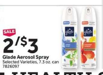 Glade Aerosol Spray