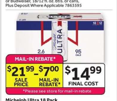 Michelob Ultra 18 Pack
