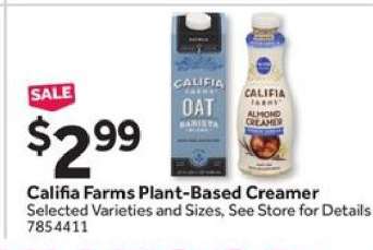 Califia Farms Plant-Based Creamer
