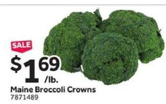 Maine Broccoli Crowns