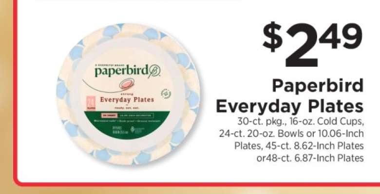 Paperbird Everyday Plates