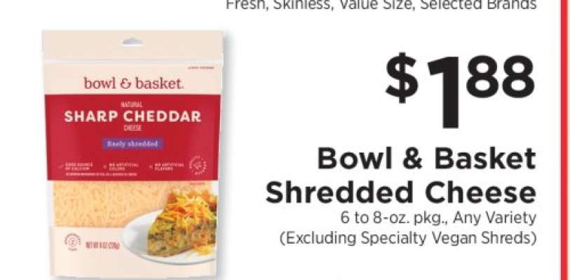 Bowl & Basket Shredded Cheese