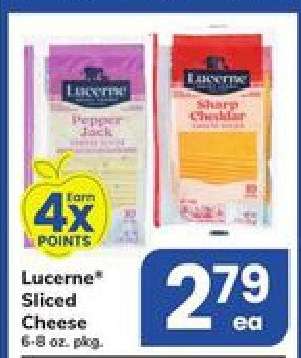 Lucerne Sliced Cheese