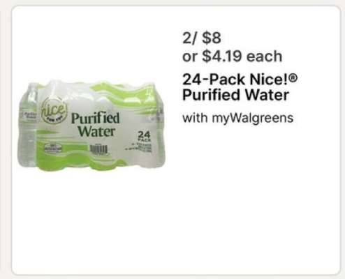 24-Pack Nice!® Purified Water