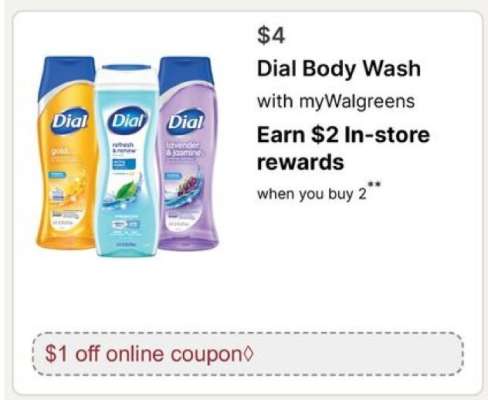 Dial Body Wash