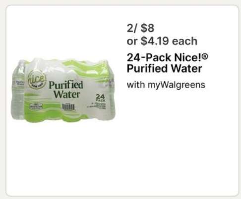 24-Pack Nice!® Purified Water