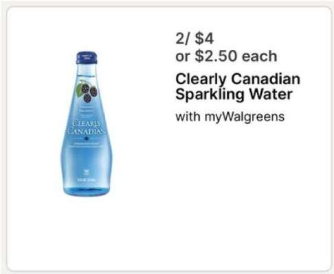 Clearly Canadian Sparkling Water