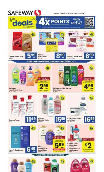 Safeway Flyer - 08/14/2026 - 08/27/2026.