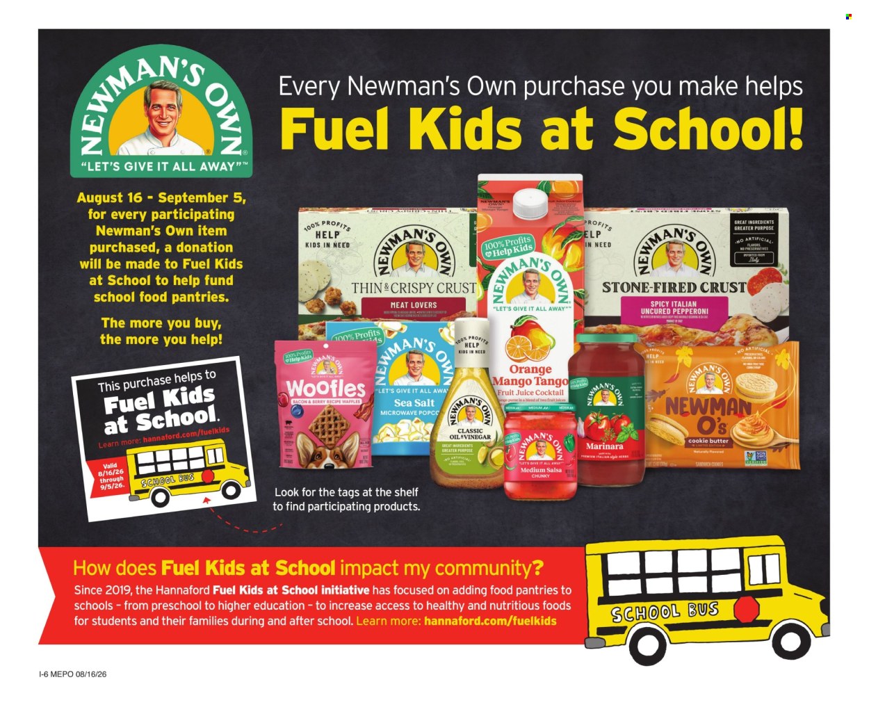 Hannaford ad - 08/16/2026 - 08/22/2026. Page 14