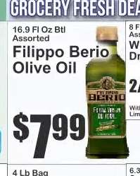Filippo Berio Olive Oil