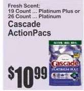 Cascade Actionpacs