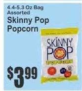 Skinny Pop Popcorn