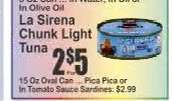 La Sirena Chunk Light Tuna