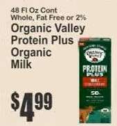 Organic Valley Protein Plus Organic Milk