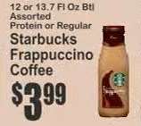 Starbucks Frappuccino Coffee