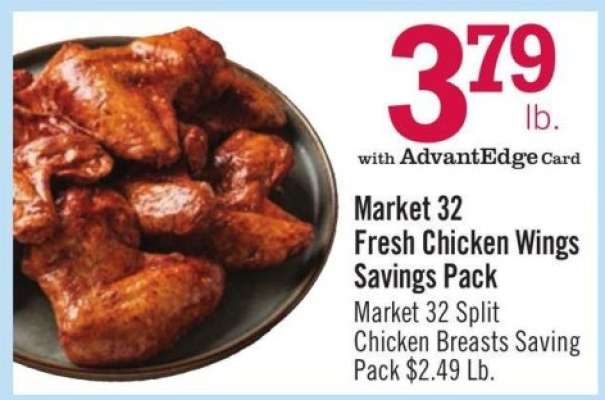 Market 32 Fresh Chicken Wings Savings Pack