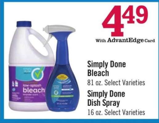 Simply Done bleach