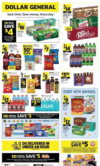 Dollar General Flyer - 08/16/2026 - 08/22/2026.