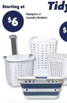 Hampers or Laundry Baskets