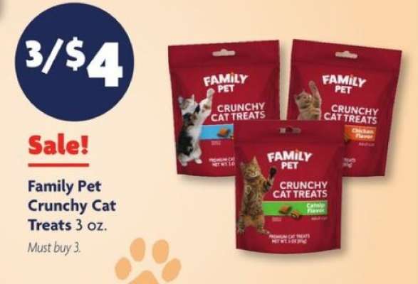 Family Pet Crunchy Cat Treats
