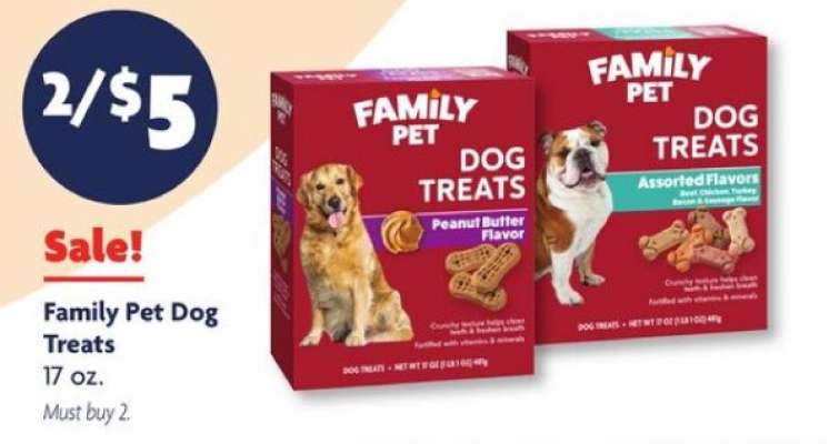 Family Pet Dog Treats