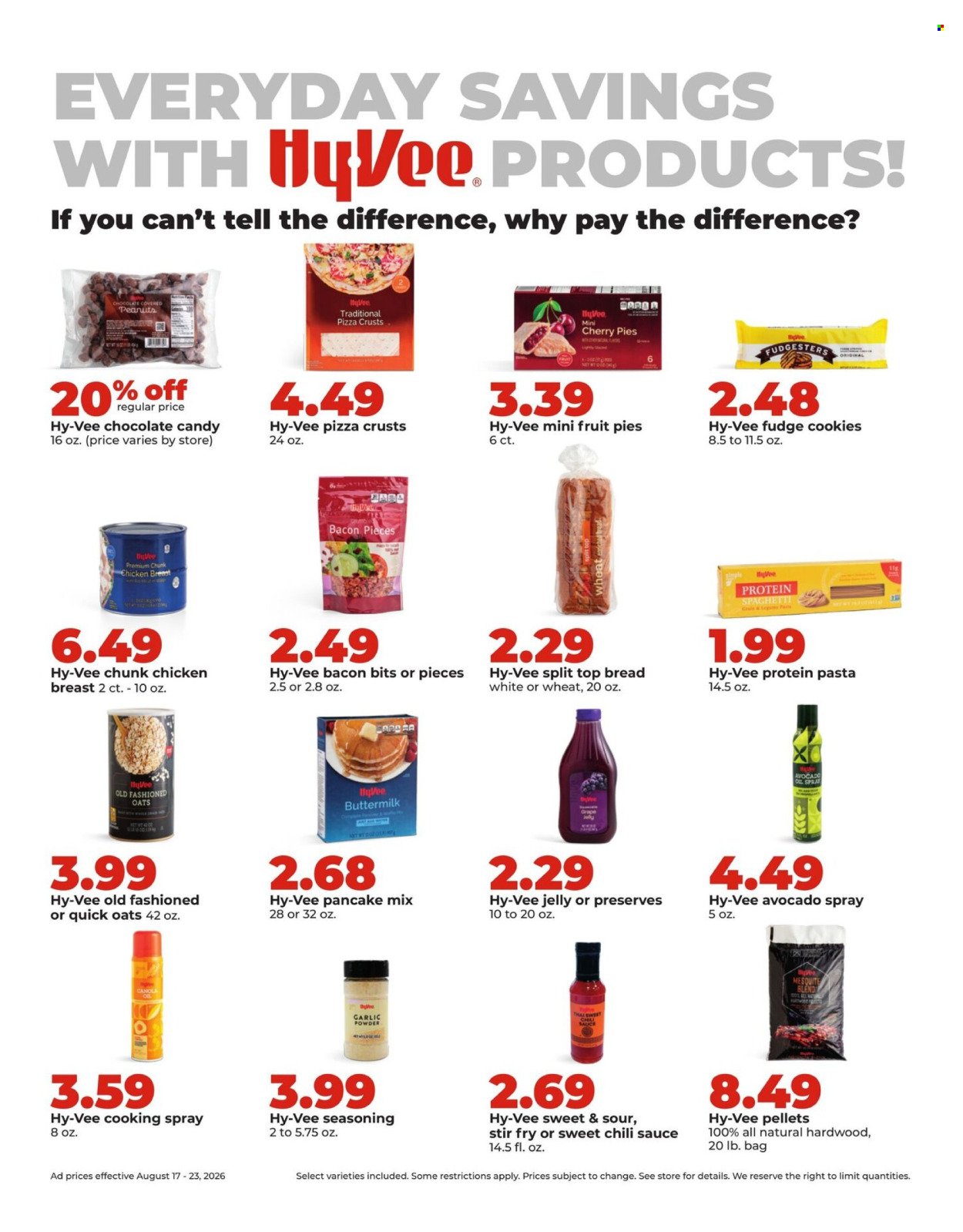 Hy-Vee ad - 08/17/2026 - 08/23/2026. Page 16