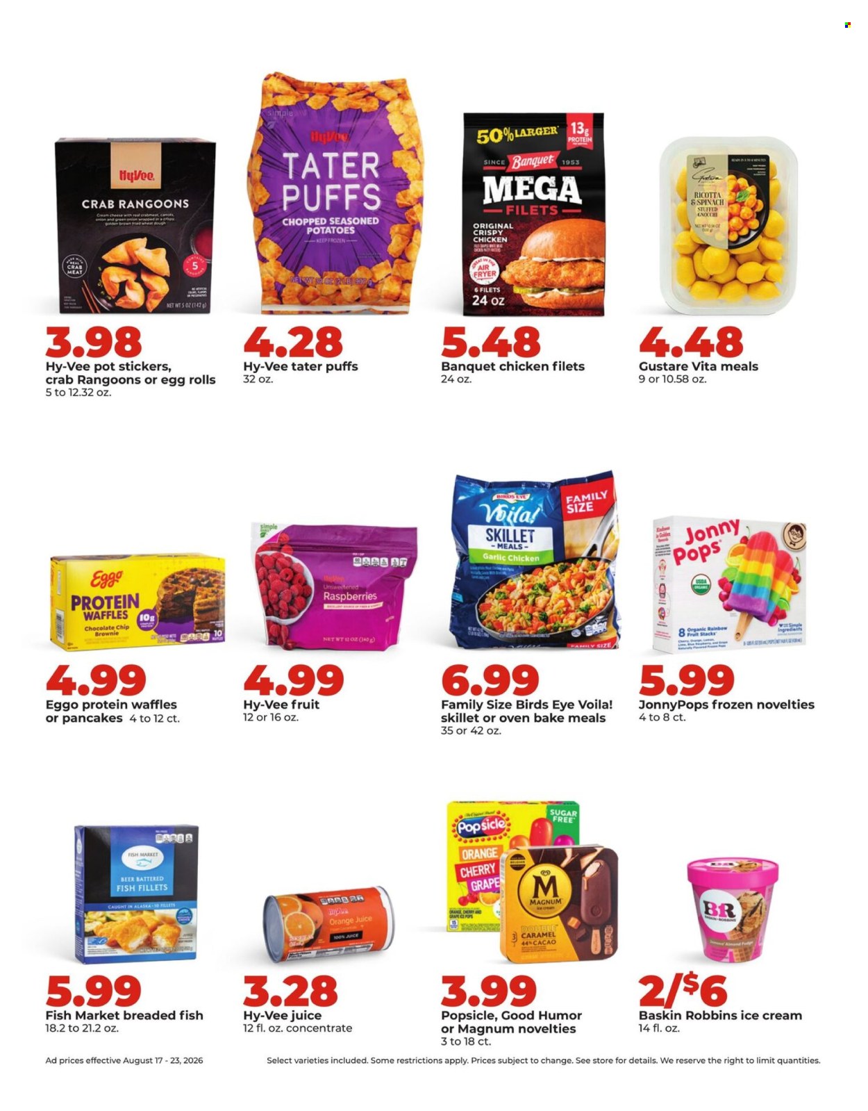 Hy-Vee ad - 08/17/2026 - 08/23/2026. Page 28