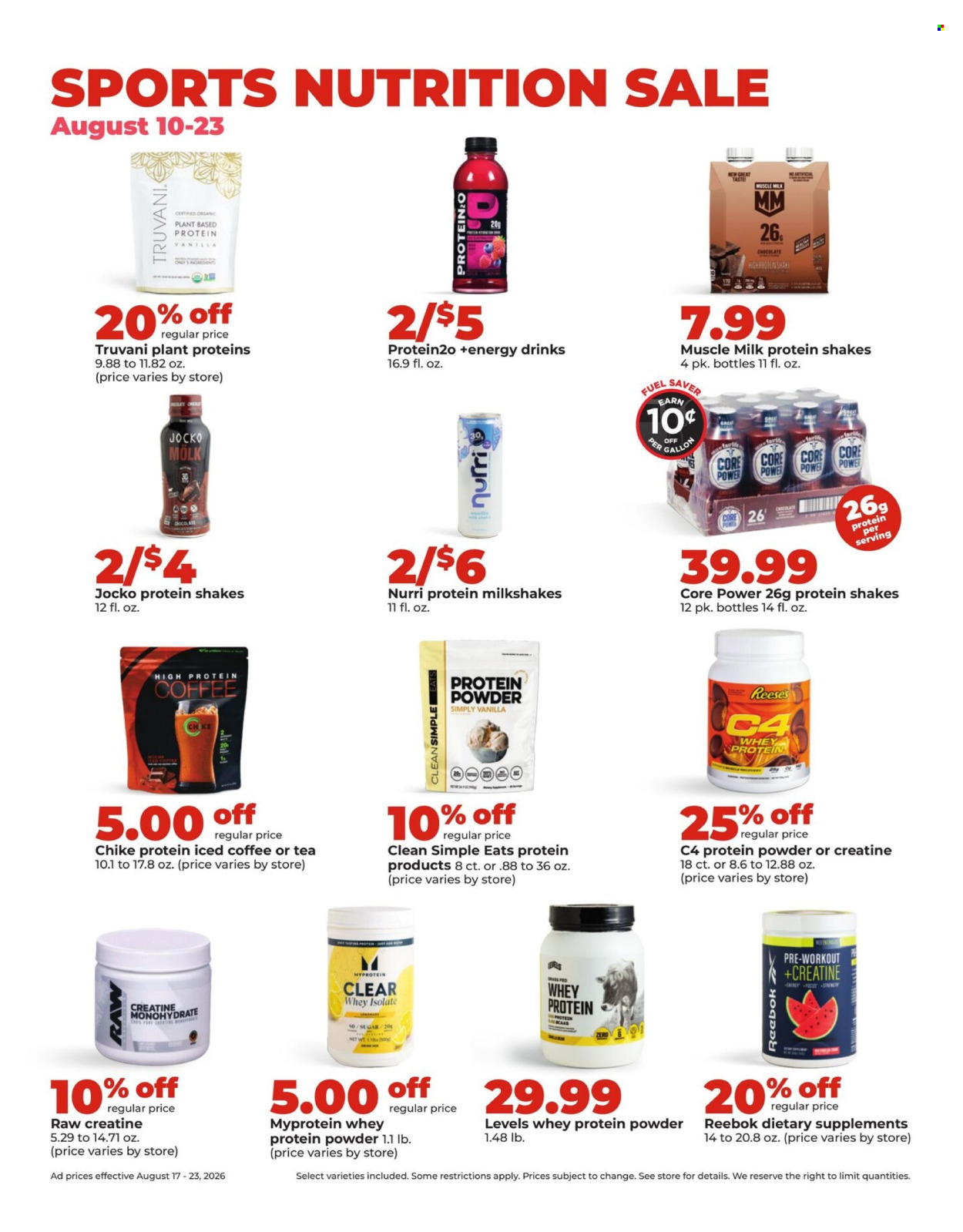 Hy-Vee ad - 08/17/2026 - 08/23/2026. Page 33