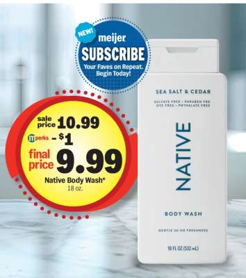 Native Body Wash
