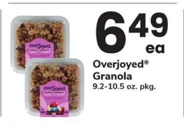 Overjoyed Granola