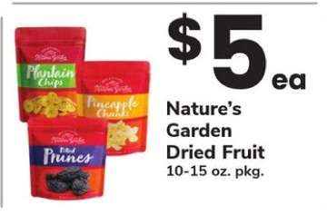 Nature’s Garden Dried Fruit