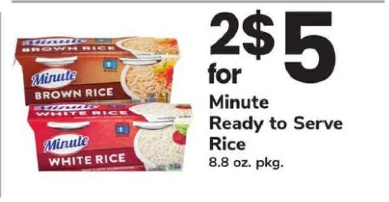 Minute Ready to Serve Rice*