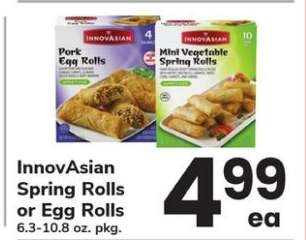 InnovAsian Spring Rolls or Egg Rolls