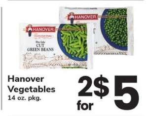 Hanover Vegetables