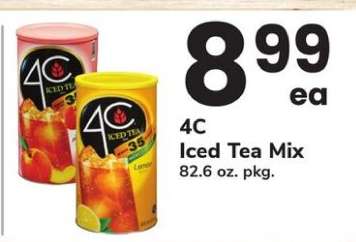 4C Iced Tea Mix