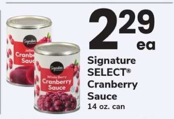 Signature Select Cranberry Sauce