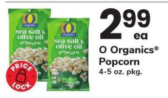 O ORGANICS POPCORN