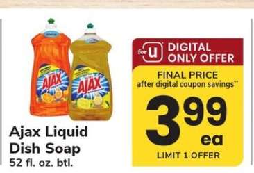Ajax Liquid Dish Soap