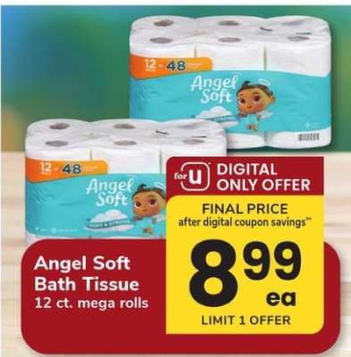 Angel Soft Bath Tissue