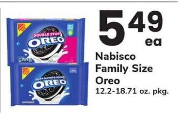 Nabisco Family Size Oreo