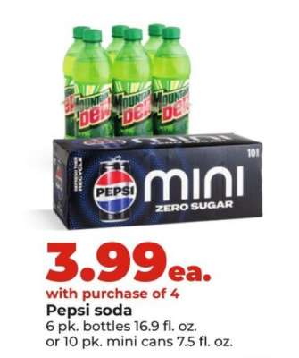Pepsi soda