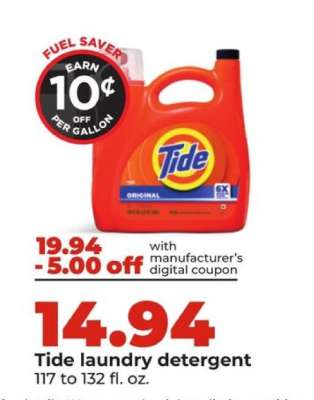 Tide Laundry Detergent