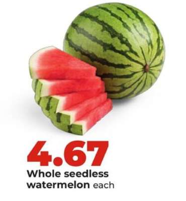 Whole Seedless Watermelon