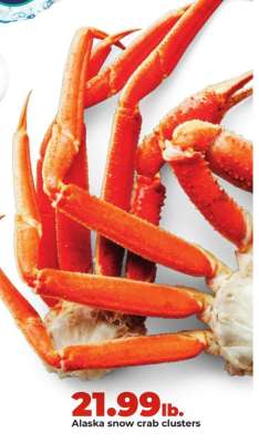 Alaska snow crab clusters