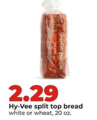 Hy-Vee split top bread
